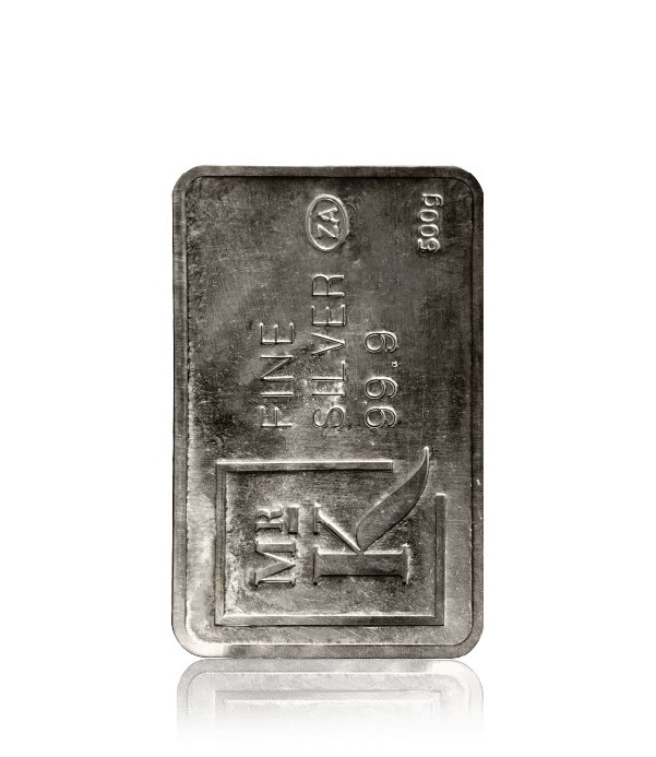 500 GRAM Casted Silver Bar